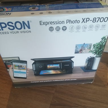 Epson drucker mit verpackung 2 mal gebraucht