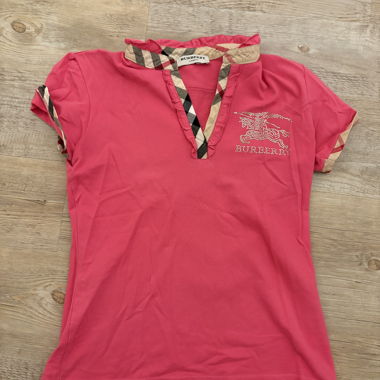 camicia Burberry rosa