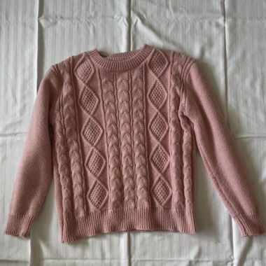 Rosa Strickpullover