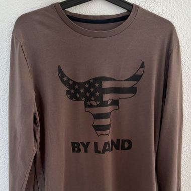 Under Armour Project Rock Long-sleeve printed top
