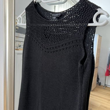 Schwarzes Strickkleid Dorothy Perkins Gr. 38