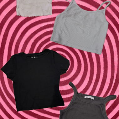 lot de crop top