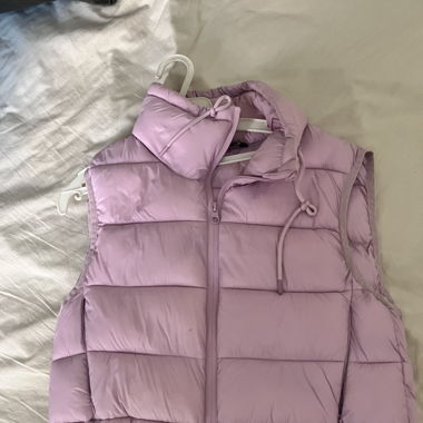 Gilet mauve 