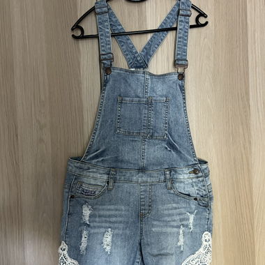 Kurze Latzhose, Shorts, Kangaroos, 36, Jeans