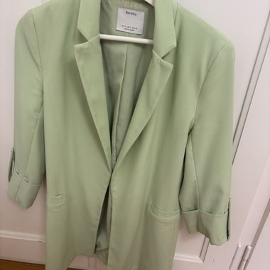 Mint Green Bershka Blazer