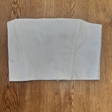 Zara rhinestone bandeau top
