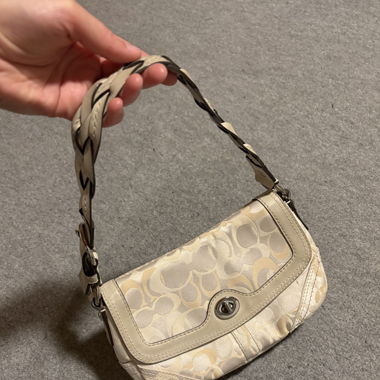 vintage Coach Chelsea Schultertasche