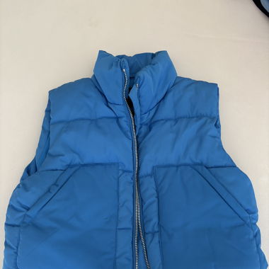 Veste sans manche bleu 