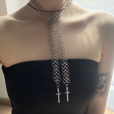 Collier écharpe 