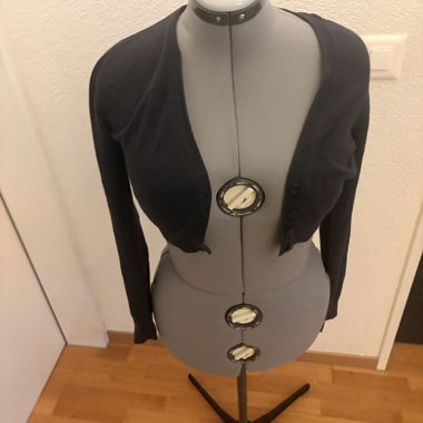 Kinder Bolero schwarz Gr. XXL