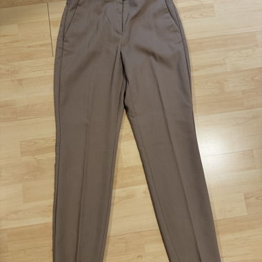 Pantaloni da donna marroni, taglia 36