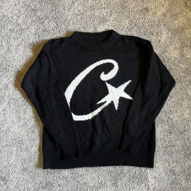 Maglione in maglia nero
