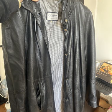 Cappotto in pelle vintage Cygielman