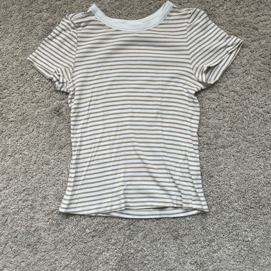 T-shirt rayé H&M, taille S