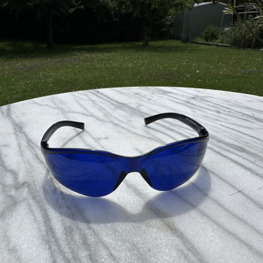 Schnelle Brille Blau
