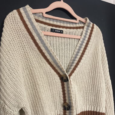 Gilet tricot Beige