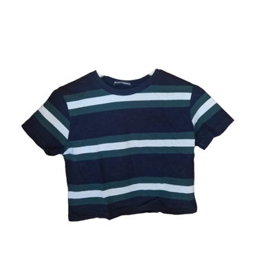 T-shirt à manches courtes à rayures