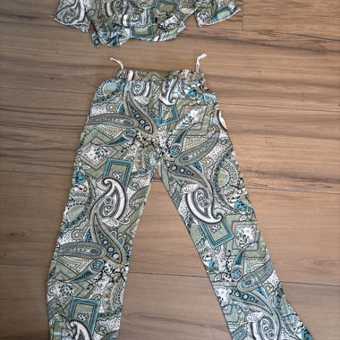 Completo Due Pezzi Paisley