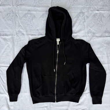 H&M Basics Sweat à capuche zippé