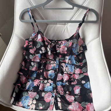 Blumenbluse 