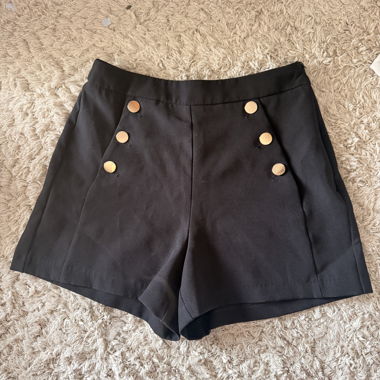 Black Zebra Shorts