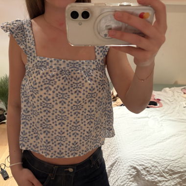 Blouse brodée