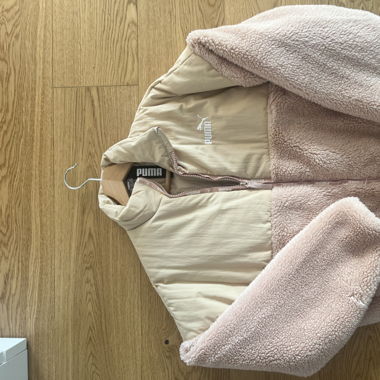 PUMA Damen Teddy Fleece Jacke M, Übergangsjacke
