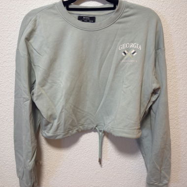 Bershka cropped sweatshirt