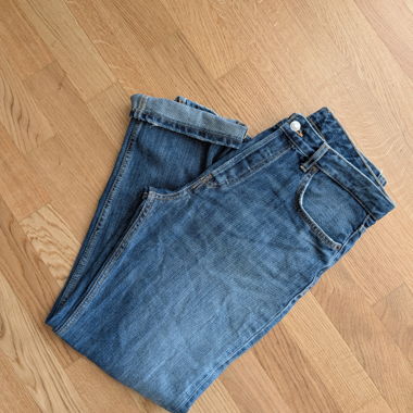 Jean bleu Zara coupe droite