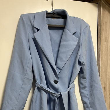 Blaue Blazer 