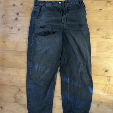 Bershka distressed jeans