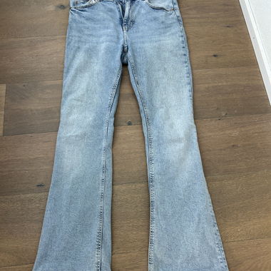Light Blue Flared Jeans