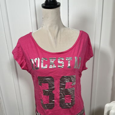 T-shirt rosa rockstar 36
