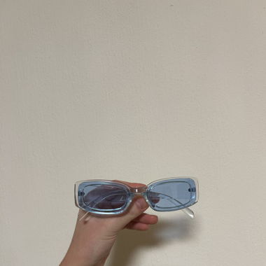 Blue glasses