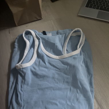 kleid blau