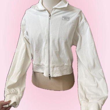 Jaquette blanche streetwear