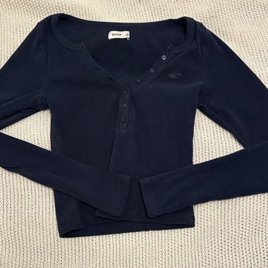 Langarm shirt Hollister