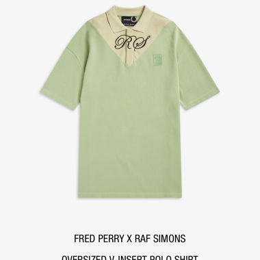 Polo Raf Simons x Fred Perry