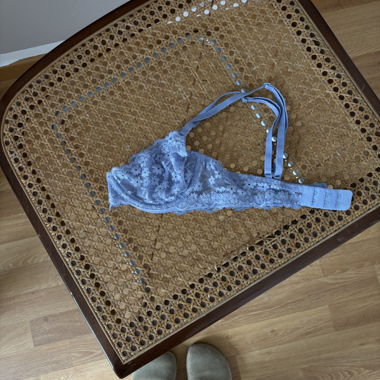 Light Blue Lace Bra