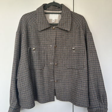 Veste à carreaux XL