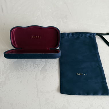 Etui à lunettes Gucci velours 