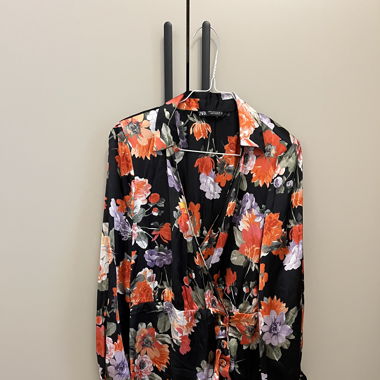 Zara flower dress