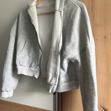 Sweat zippé à doublure douce