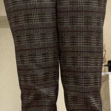 Pantalon à carreaux
