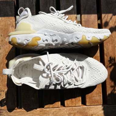 White Nike React Vision Shoes