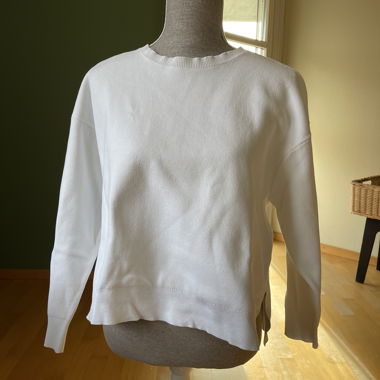 White sweater