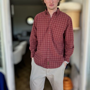 Vintage Timberland checkered shirt