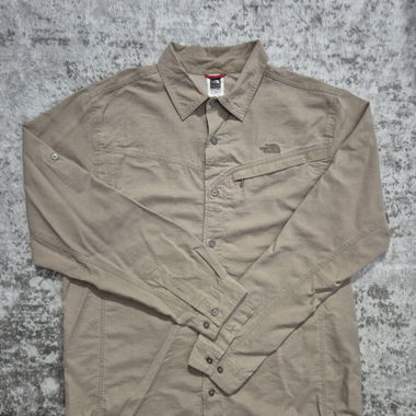The North Face Outdoor Hemd aus, Beige, L