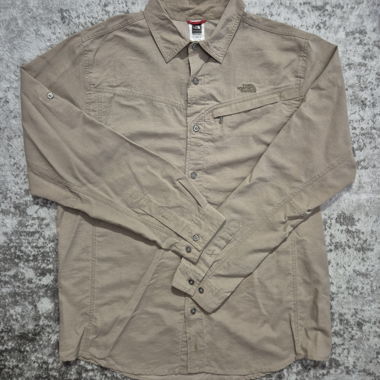 The North Face Outdoor Hemd aus, Beige, L