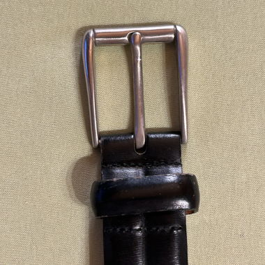 BOSS Black Leather Belt
